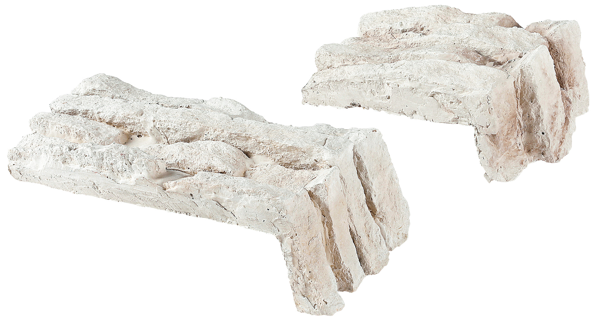 ラギッドレジストーン　ホワイトMIX　コーナー