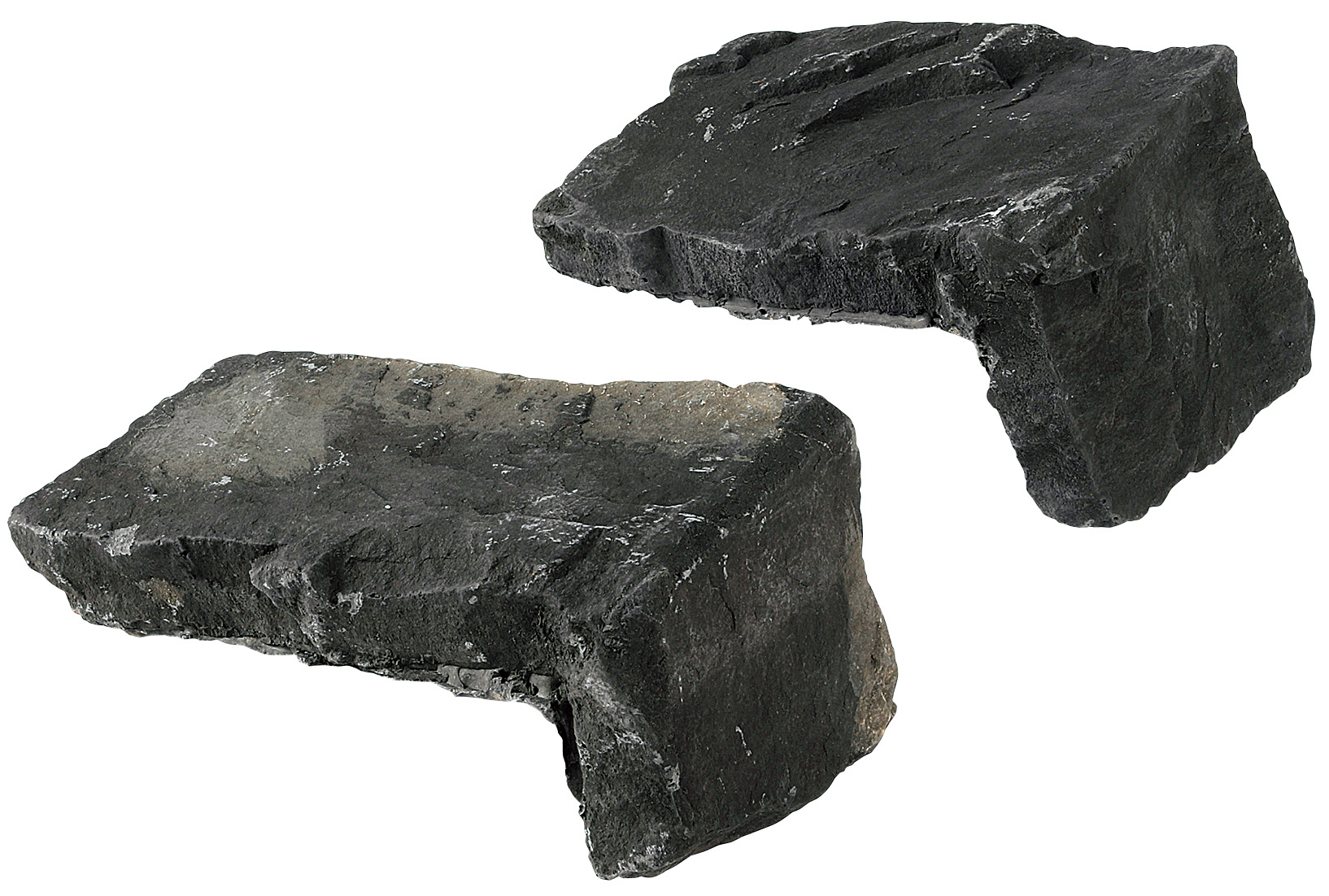 ロックストリーム ブラックMIX コーナー 【出隅役物｜セメント系人造石｜乱形】