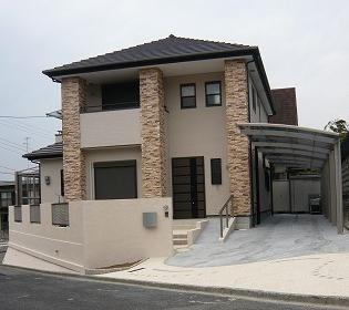 K邸(大阪府和泉市) 屋外壁