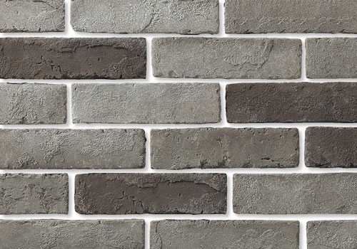 ボストンブリック グレー レンガ調壁材 ブリックタイル 株式会社オオムラ