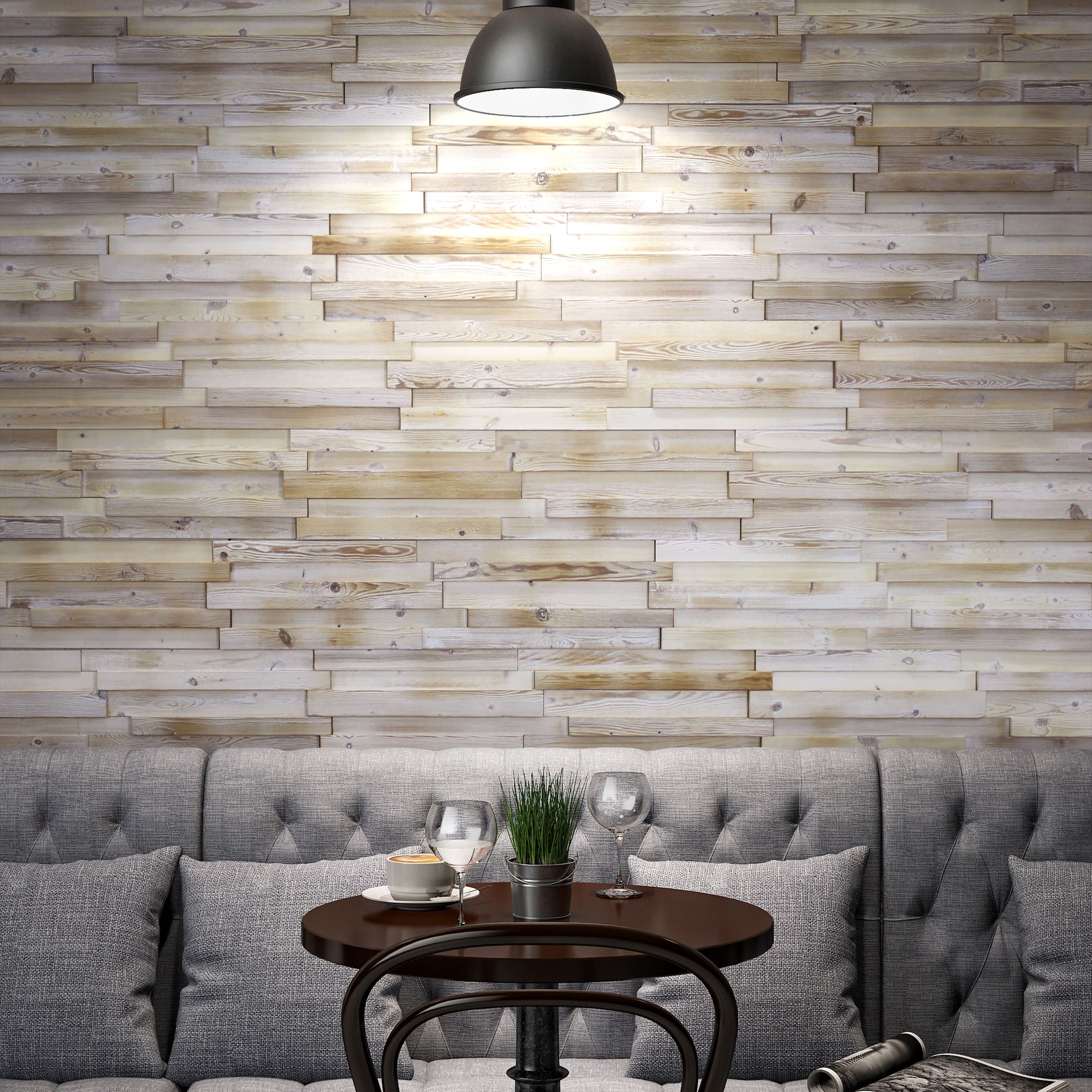 カラードウッド ホワイト 木 内装壁材 ウッドパネル 株式会社オオムラ